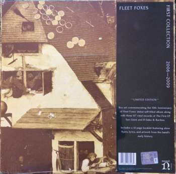 LP/Set di cofanetti/3EP Fleet Foxes: First Collection 2006-2009 LTD