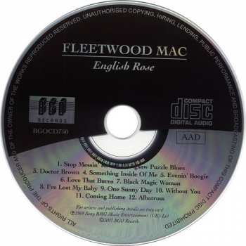 CD Fleetwood Mac: English Rose
