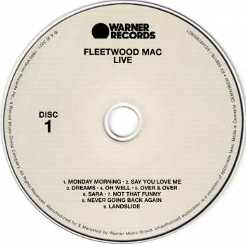 2LP/3CD/SP/Set di cofanetti Fleetwood Mac: Live DLX | LTD