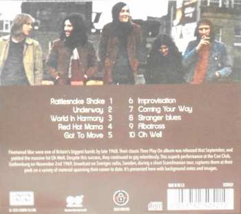 CD Fleetwood Mac: Gothenburg 1969 DIGI