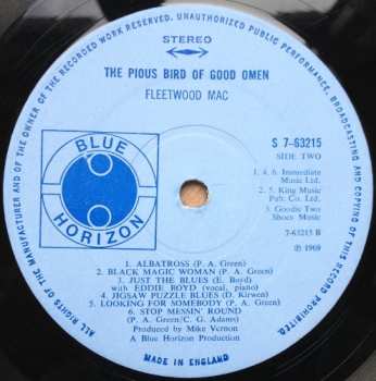LP Fleetwood Mac: The Pious Bird Of Good Omen