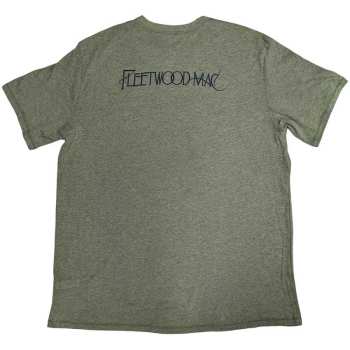Merce Fleetwood Mac: Fleetwood Mac Unisex T-shirt: Kiln House Album Art (back Print & Ex-tour) (xx-large) Green