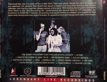 CD Fleetwood Mac: Live.. The Record Plant 1974