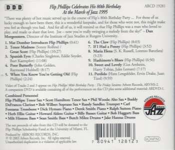 CD Flip Phillips: Flip Philllips Celebrates His 80th Birthday At The March of Jazz 1995