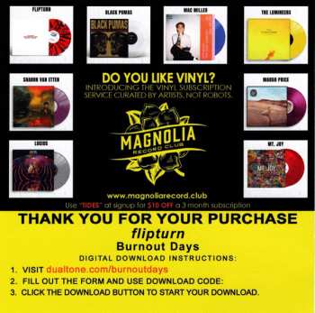 LP Flipturn: Burnout Days LTD