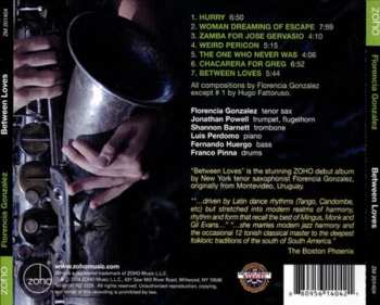CD Florencia Gonzalez: Between Loves