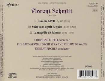 CD The BBC National Orchestra Of Wales: Psaume XLVII / La Tragédie De Salomé / Suite Sans Esprit De Suite