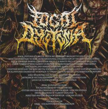 CD Focal Dystonia: Descending (In)Human Flesh	