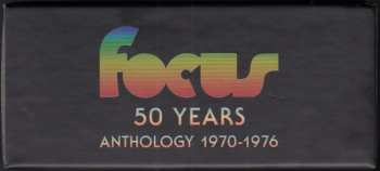 9CD/2DVD/Set di cofanetti Focus: 50 Years: Anthology 1970-1976