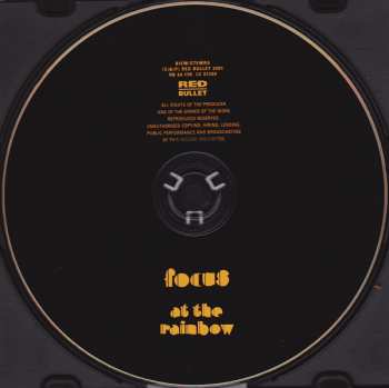 CD Focus: At The Rainbow