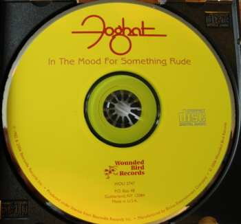 CD Foghat: In The Mood For Something Rude