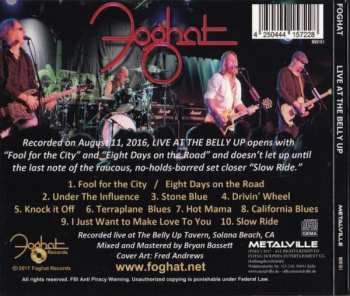 CD Foghat: Live At The Belly Up DIGI