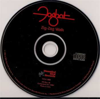 CD Foghat: Zig-Zag Walk