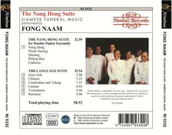CD Fong Naam: The Nang Hong Suite Siamese Funeral Music