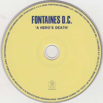 CD Fontaines D.C.: A Hero's Death