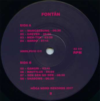 LP Fontan: Fontän