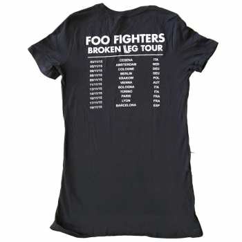 Merce Foo Fighters: Dámské Tričko Back Print M