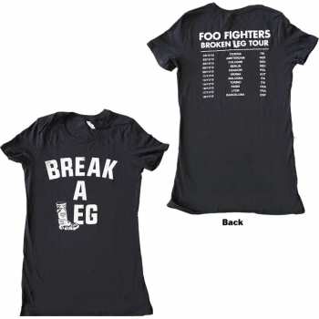 Merce Foo Fighters: Dámské Tričko Back Print M