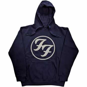 Merce Foo Fighters: Foo Fighters Unisex Pullover Hoodie: Ff Logo (small) S