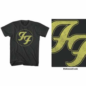 Merch Foo Fighters: Maglietta Distressed Ff Logo Foo Fighters 