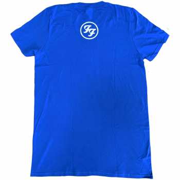 Merce Foo Fighters: Foo Fighters Unisex T-shirt: Foos Logo (ex-tour) (back Print) (small) S