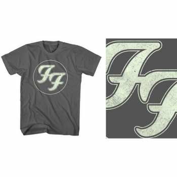 Merce Foo Fighters: Tričko Gold Ff Logo Foo Fighters  S