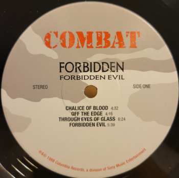 LP Forbidden: Forbidden Evil LTD