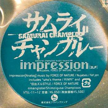 2LP Fat Jon: Samurai Champloo Music Record - Impression LTD