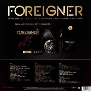 2LP/CD/DVD/Set di cofanetti Foreigner: The Hits Orchestral LTD