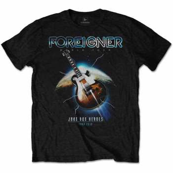 Merch Foreigner: Maglietta Juke Box Heroes 