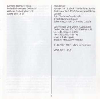 CD Ludwig van Beethoven: Violin Concerto / Violin Concerto Op. 61