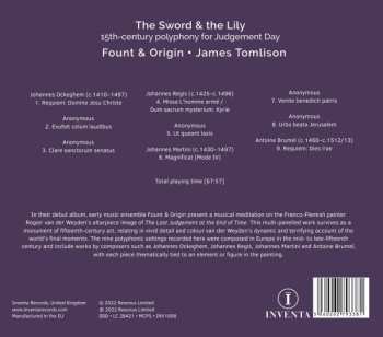 CD Fount & Origin: The Sword & The Lily (15th-Century Polyphony For Judgement Day)