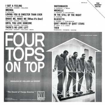 CD Four Tops: Four Tops On Top LTD
