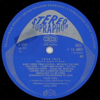 LP Four Tops: The Four Tops