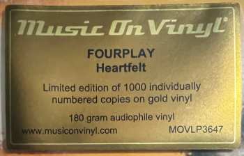 2LP Fourplay: Heartfelt CLR | LTD | NUM