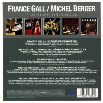 5CD/Set di cofanetti France Gall: 5 Albums Originaux