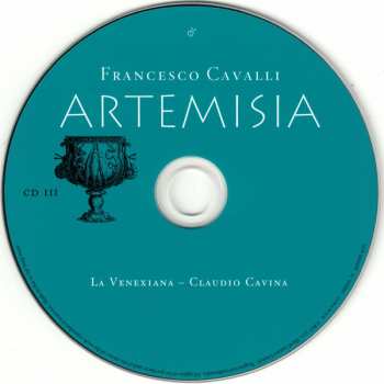 3CD/Set di cofanetti Francesco Cavalli: Artemisia