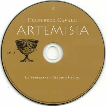 3CD/Set di cofanetti Francesco Cavalli: Artemisia
