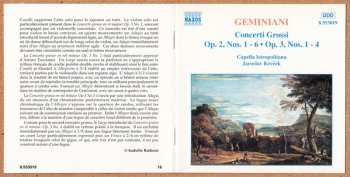 CD Jaroslav Krček: Concerti Grossi Op.2, Nos.1-6 - Op.3, Nos.1-4