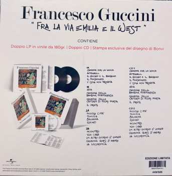 2LP/2CD/Set di cofanetti Francesco Guccini: Fra La Via Emilia E Il West