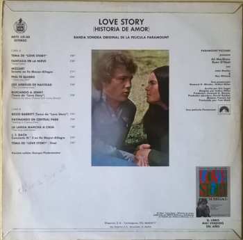 LP Francis Lai: Love Story = Historia De Amor (Banda Sonora Original De La Pelicula Paramount)