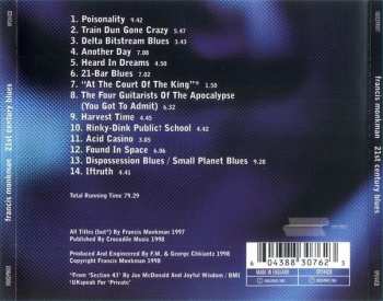 CD Francis Monkman: 21st Century Blues