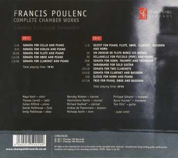 2CD Francis Poulenc: Complete Chamber Music