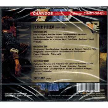 3CD Francis Poulenc: Works For Piano