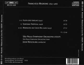 CD Francisco Mignone: Maracatu De Chico Rei · Festa Das Igrejas · Sinfonia Tropical