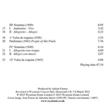 CD Francisco Mignone: Piano Music Of Francisco Mignone