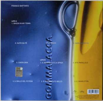 LP Franco Battiato: Gommalacca