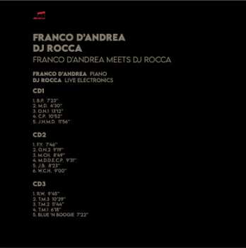 3CD Franco D'Andrea: Franco D'Andrea Meets DJ Rocca