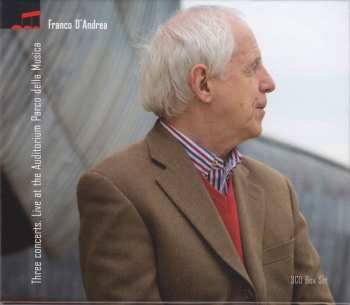 Album Franco D'Andrea: Three Concerts. Live At The Auditorium Parco Della Musica