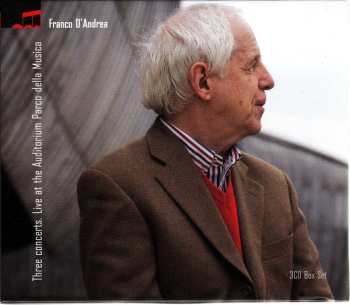 3CD/Set di cofanetti Franco D'Andrea: Three Concerts. Live At The Auditorium Parco Della Musica